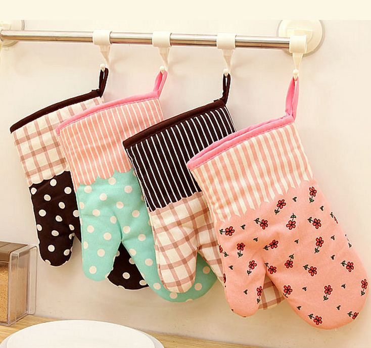 微波炉手套 加厚防烫手套 隔热耐高温厨房家居烤箱手套